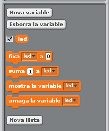 Blocs de variables