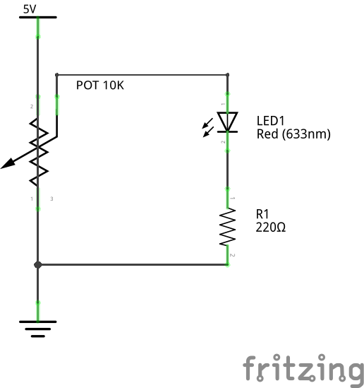 Esquema elèctric potenciòmetre