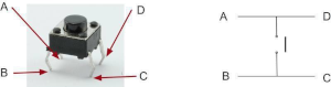 Polsador i esquema