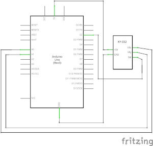 Esquema elèctric mòdul KY-023